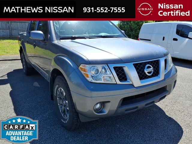 Gray (Gun Metallic) 2018 Nissan Frontier PRO-4X Crew Cab 4WD Pickup Truck Four-Wheel Drive 5-Speed Automatic Overdrive