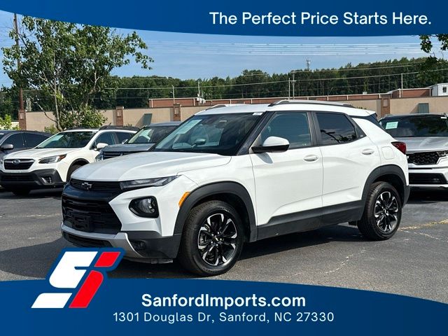 Summit White 2023 Chevrolet Trailblazer SUV / Crossover Front-Wheel Drive Continuously Variable Transmission