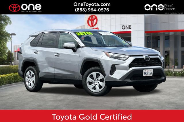 Silver Sky Metallic 2024 Toyota RAV4 SUV / Crossover Front-Wheel Drive 8-Speed Automatic