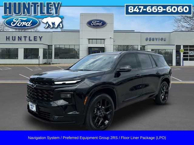 Black 2024 Chevrolet Traverse SUV / Crossover Four-Wheel Drive 8-Speed Automatic