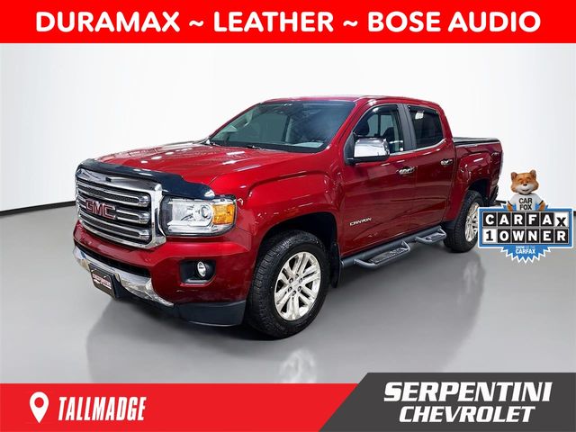 Red Quartz Tintcoat 2017 GMC Canyon Pickup Truck Four-Wheel Drive 6-Speed Automatic