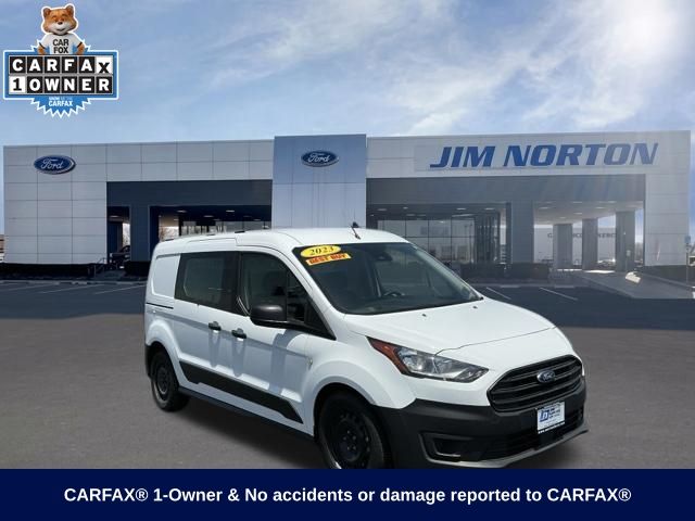 Frozen White 2023 Ford Transit Connect Van Front-Wheel Drive 8-Speed Automatic