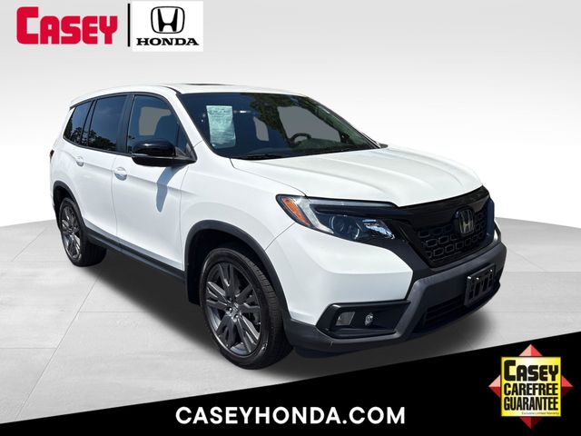 Platinum White Pearl 2021 Honda Passport SUV / Crossover All-Wheel Drive 9-Speed Automatic