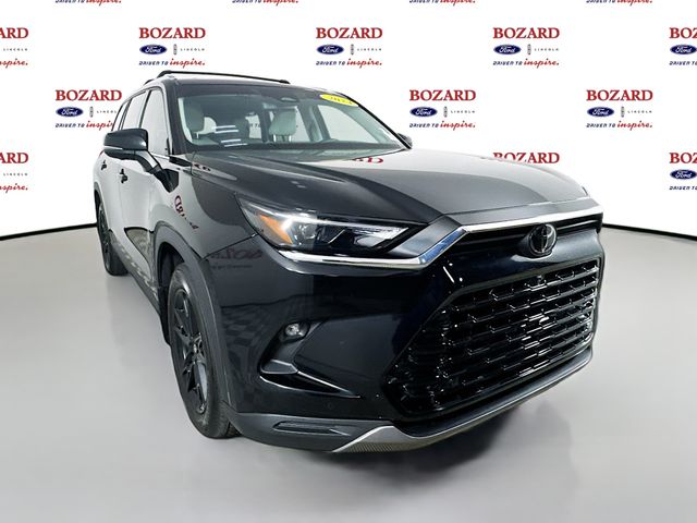 2024 Midnight Black Toyota Grand Highlander Platinum SUV