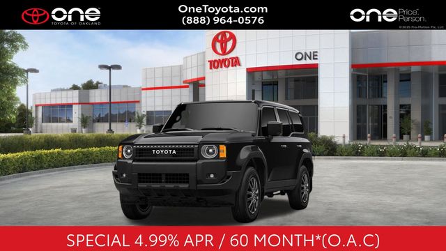 Black 2026 Toyota Land Cruiser 1958 4WD SUV / Crossover Four-Wheel Drive 8-Speed Automatic