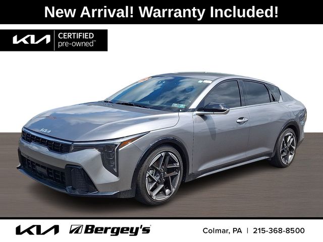 Steel Gray 2025 Kia K4 Sedan Front-Wheel Drive Continuously Variable Transmission