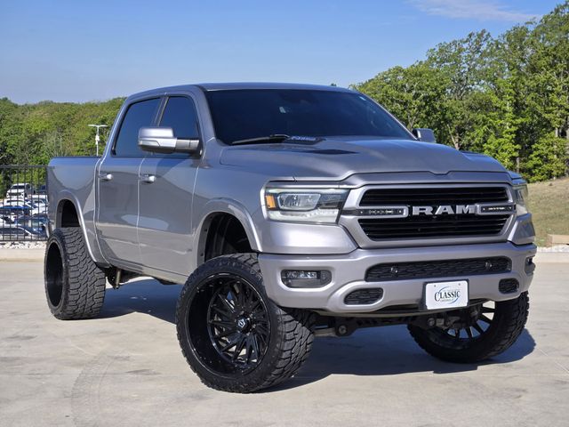 Billet Silver Metallic Clearcoat 2022 RAM 1500 Laramie Crew Cab RWD Pickup Truck 4X2 8-Speed Automatic