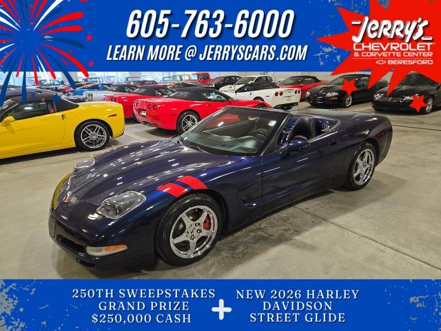 Navy Blue Metallic 1999 Chevrolet Corvette Convertible RWD Convertible Rear-Wheel Drive 4-Speed Automatic Overdrive