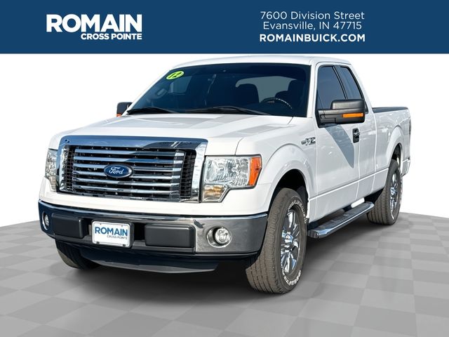 White 2012 Ford F-150 XLT SuperCab Pickup Truck 4X2 6-Speed Automatic