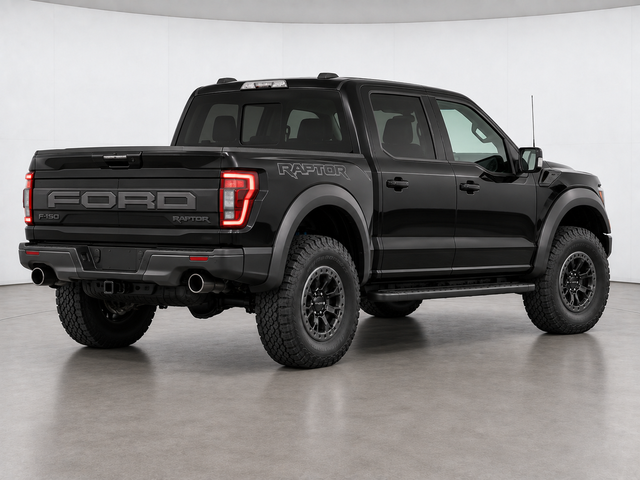 Used 2025 Black Ford Raptor image 3