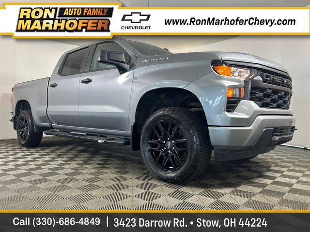 Gray 2024 Chevrolet Silverado 1500 Pickup Truck Four-Wheel Drive 8-Speed Automatic