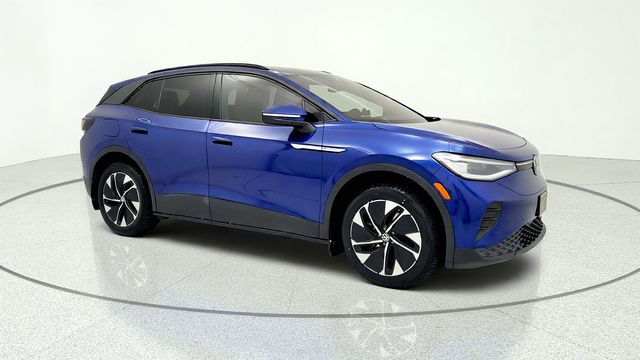 Blue 2022 Volkswagen ID.4 SUV / Crossover All-Wheel Drive Automatic