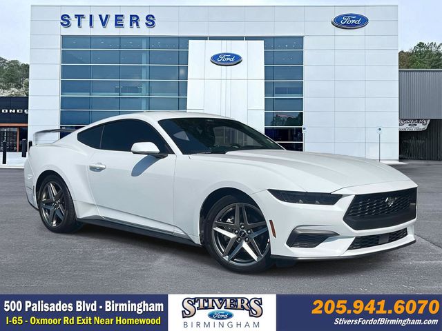 Oxford White 2025 Ford Mustang Coupe Rear-Wheel Drive Automatic