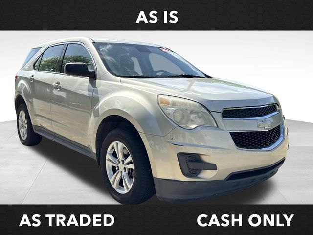 Champagne Silver Metallic 2013 Chevrolet Equinox LS FWD SUV / Crossover Front-Wheel Drive 6-Speed Automatic Overdrive