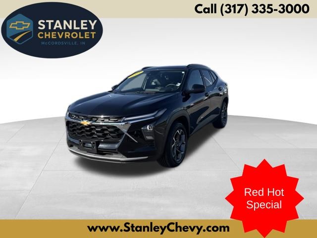 Black Metallic 2025 Chevrolet Trax SUV / Crossover Front-Wheel Drive 6-Speed Automatic