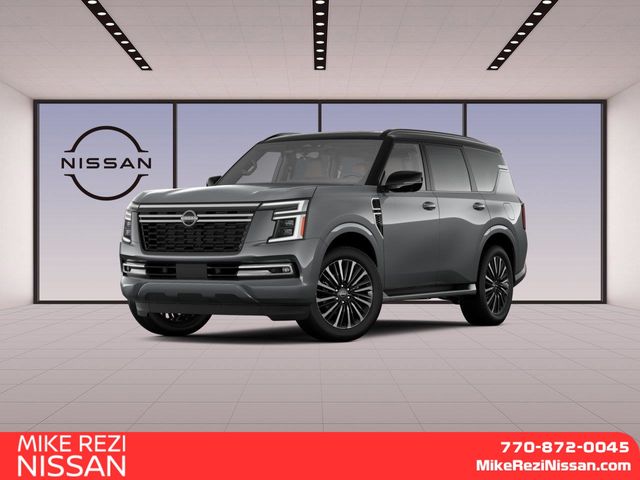 Gun Metallic/Super Black 2026 Nissan Armada SUV / Crossover Four-Wheel Drive 9-Speed Automatic