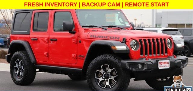 Firecracker Red Clearcoat 2021 Jeep Wrangler Unlimited Rubicon 4WD SUV / Crossover Four-Wheel Drive 8-Speed Automatic