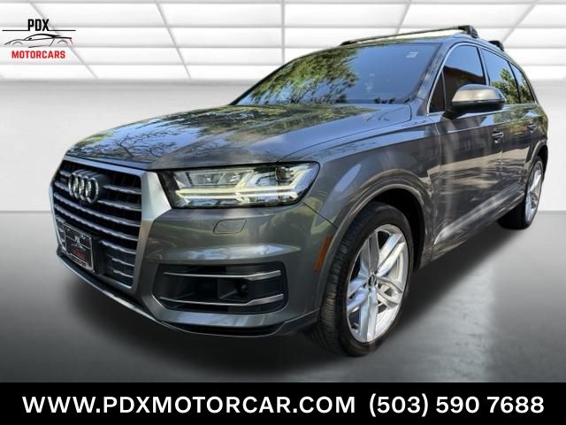 Graphite Gray Metallic 2018 Audi Q7 SUV / Crossover All-Wheel Drive 8-Speed Automatic