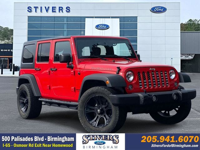 Firecracker Red Clear Coat 2015 Jeep Wrangler Unlimited Rubicon 4WD SUV / Crossover Four-Wheel Drive 6-Speed Manual