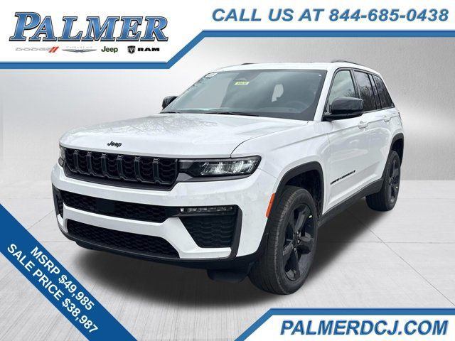 Bright White Clearcoat 2026 Jeep Grand Cherokee SUV / Crossover Four-Wheel Drive 8-Speed Automatic