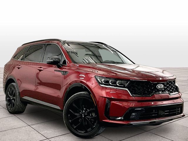 2021 Kia Sorento SX Red at Bob Ruth Ford