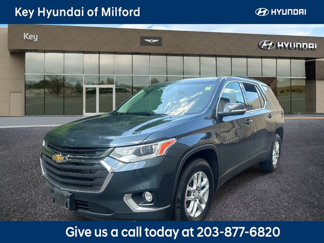 Gray (Graphite Metallic) 2021 Chevrolet Traverse SUV / Crossover Four-Wheel Drive 9-Speed Automatic