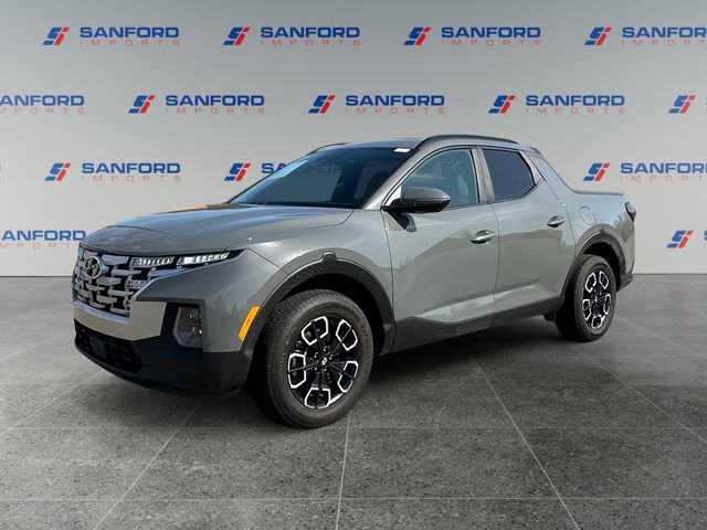 Hampton Gray 2023 Hyundai Santa Cruz SEL Premium Crew Cab AWD Pickup Truck All-Wheel Drive Automatic