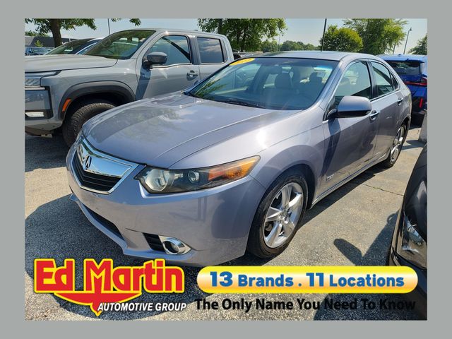 Blue 2011 Acura TSX Sedan Front-Wheel Drive 5-Speed Automatic