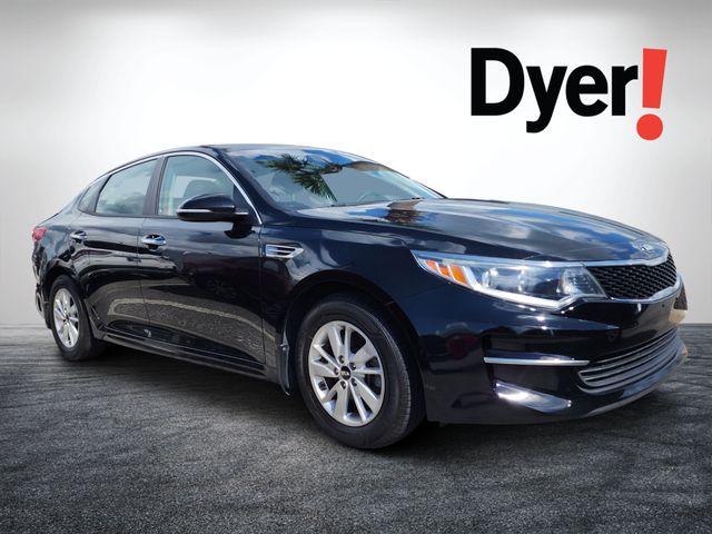 Ebony Black 2017 Kia Optima Sedan Front-Wheel Drive 6-Speed Automatic