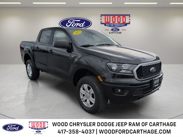 Shadow Black 2023 Ford Ranger Pickup Truck Four-Wheel Drive Automatic