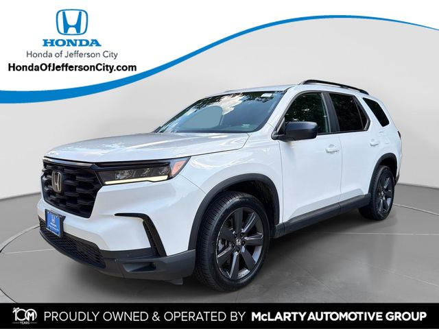Platinum White Pearl 2025 Honda Pilot SUV / Crossover All-Wheel Drive Automatic