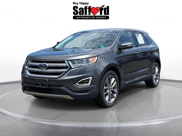 Gray (Magnetic) 2016 Ford Edge Titanium AWD SUV / Crossover All-Wheel Drive 6-Speed Automatic