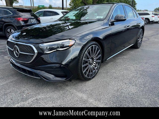 Obsidian Black Metallic 2026 Mercedes-Benz E-Class Sedan All-Wheel Drive 9-Speed Automatic