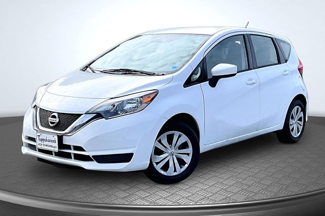 White (Fresh Powder) 2019 Nissan Versa Note Hatchback Front-Wheel Drive Continuously Variable Transmission