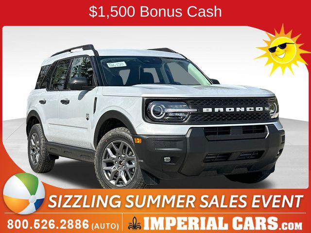 Space White Metallic 2026 Ford Bronco Sport SUV / Crossover All-Wheel Drive 8-Speed Automatic