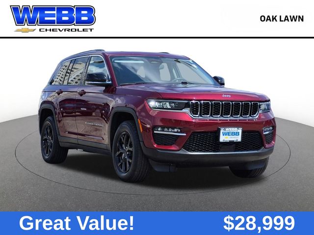 Velvet Red Pearlcoat 2024 Jeep Grand Cherokee SUV / Crossover Four-Wheel Drive 8-Speed Automatic