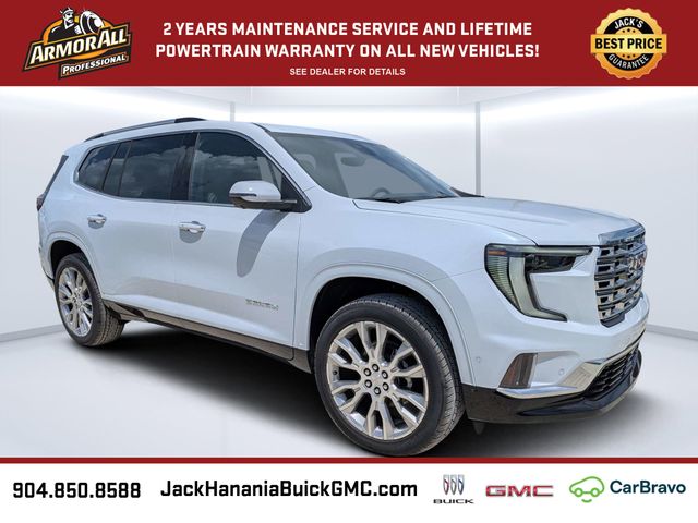 Glacier White Tricoat 2026 GMC Acadia SUV / Crossover Front-Wheel Drive 8-Speed Automatic