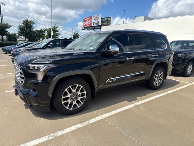 Midnight Black Metallic 2026 Toyota Sequoia SUV / Crossover Four-Wheel Drive Automatic