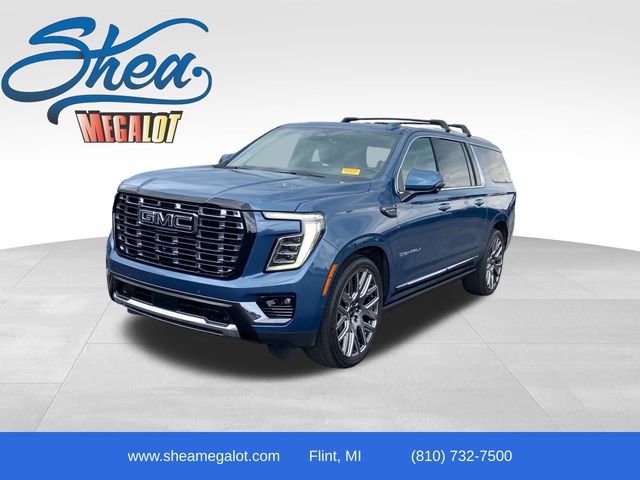 Downpour Metallic 2025 GMC Yukon XL SUV / Crossover Four-Wheel Drive 