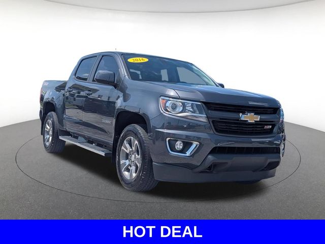 Cyber Gray Metallic 2016 Chevrolet Colorado Pickup Truck Four-Wheel Drive 6-Speed Automatic