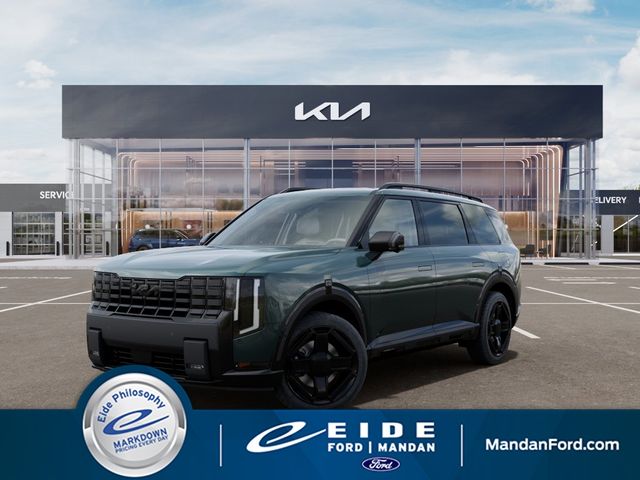 2027 Black Jade Green Kia Telluride Hybrid X-Line SX Prestige AWD SUV