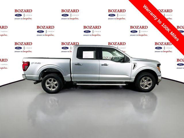 2025 Silver Metallic Ford F-150 XLT 4X4 Truck