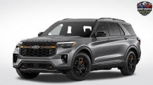 Carbonized Gray Metallic 2027 Ford Explorer SUV / Crossover All-Wheel Drive Automatic