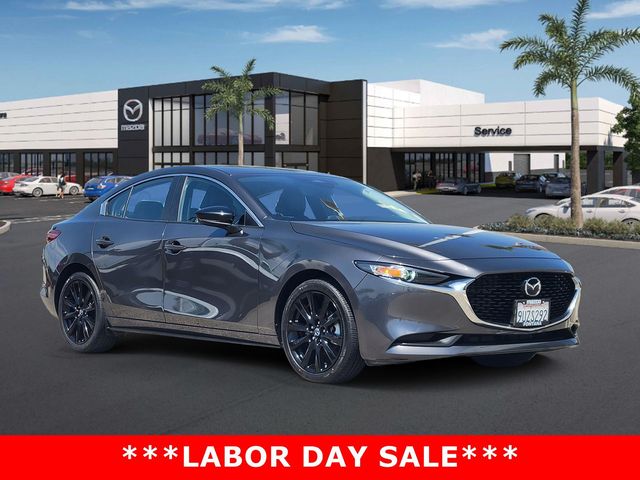 Machine Gray 2025 Mazda MAZDA3 Sedan Front-Wheel Drive 6-Speed Automatic