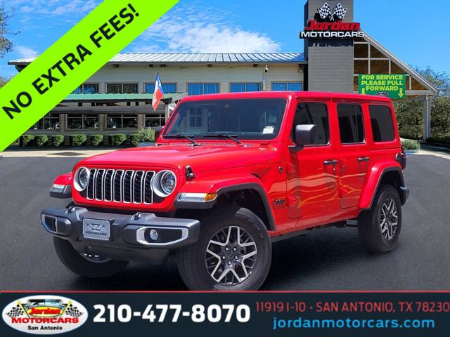 Firecracker Red Clearcoat 2025 Jeep Wrangler SUV / Crossover Four-Wheel Drive 8-Speed Automatic