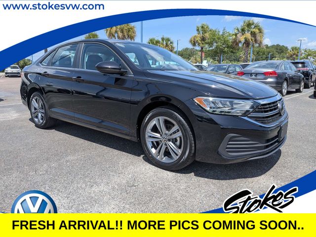 Deep Black Pearl 2024 Volkswagen Jetta Sedan Front-Wheel Drive 8-Speed Automatic