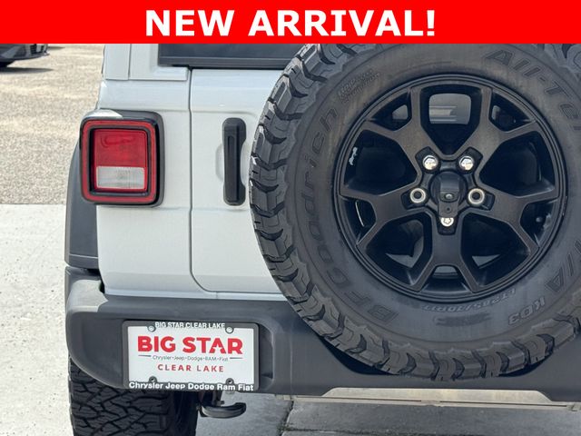2021 Jeep Wrangler Unlimited Willys White at Wharton Ford