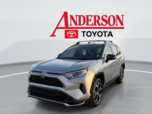 Silver Sky Metallic 2021 Toyota RAV4 Prime SUV / Crossover All-Wheel Drive Continuously Variable Transmission