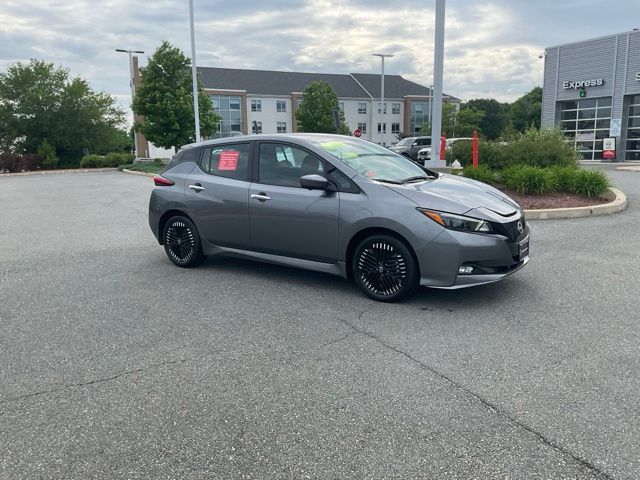 Gray (Gun Metallic) 2024 Nissan LEAF Hatchback Front-Wheel Drive Automatic