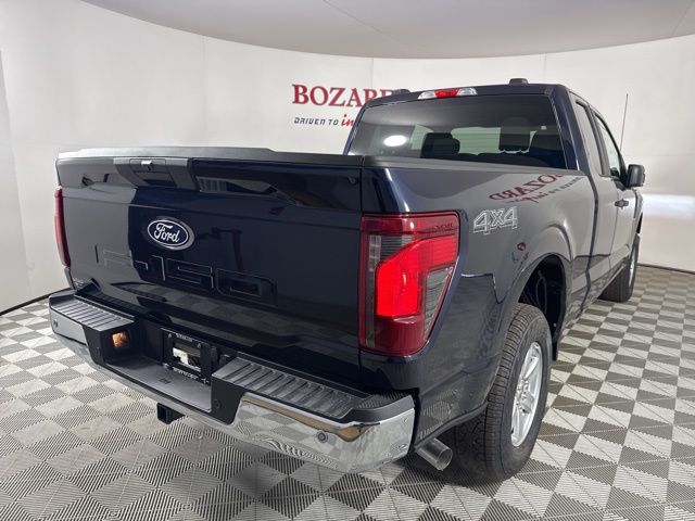 2025 Antimatter Blue Metallic Ford F-150 XL 4X4 Truck